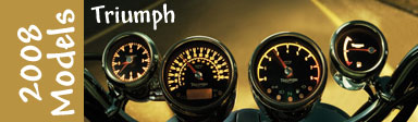 New 2008 Triumph Motorcycles Models