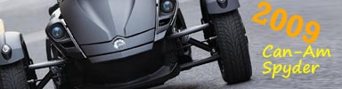 2009 Can-Am Spyder SE5 and SM5