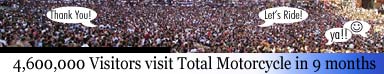 4.6 million Total Motorcycle.com visitors in just 9 months