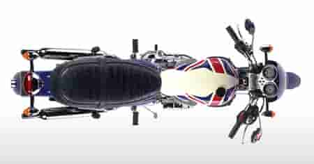 2006 Triumph Bonneville T100 Union Flag with Naked Lady