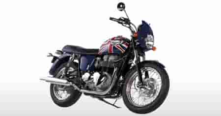 2006 Triumph Bonneville T100 Union Flag with Naked Lady