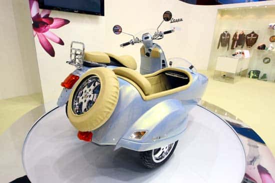 2009 Vespa GTV 250 ie Sidecar