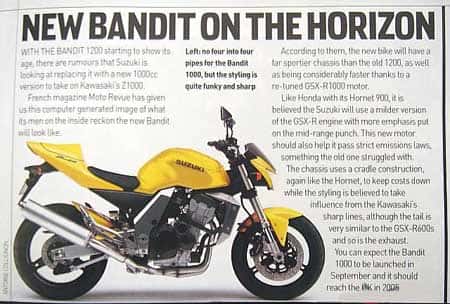 2005 Suzuki Bandit 1000