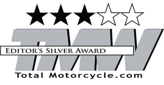 Total Motorcycle Editor's Silver Award