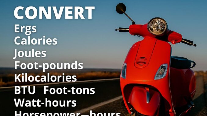 Total Motorcycle Online Energy Converter