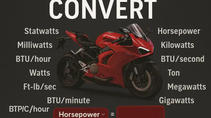 Total Motorcycle Online Power Converter