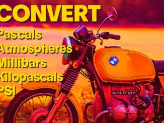 Total Motorcycle Online Pressure Converter