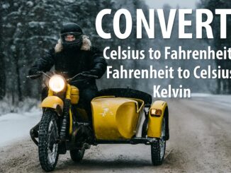 Total Motorcycle Online Temperature Converter