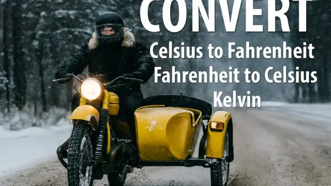 Total Motorcycle Online Temperature Converter