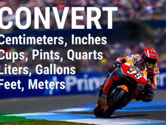 Total Motorcycle Online Volume Converter