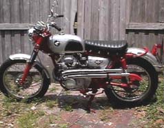 1965 Honda CL77/'75 CL350 Scrambler Custom Built