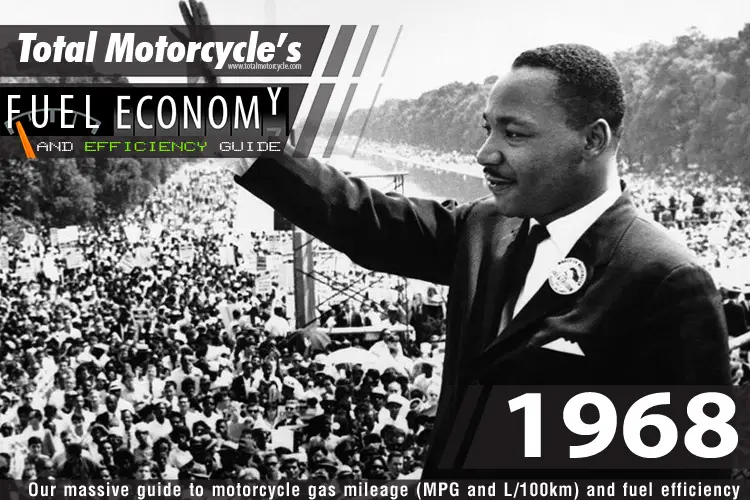 1968 Motorcycle MPG Fuel Economy Guide