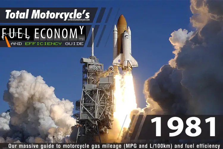 1981 Motorcycle MPG Fuel Economy Guide