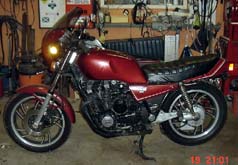 1982 Yamaha XJ650R Seca