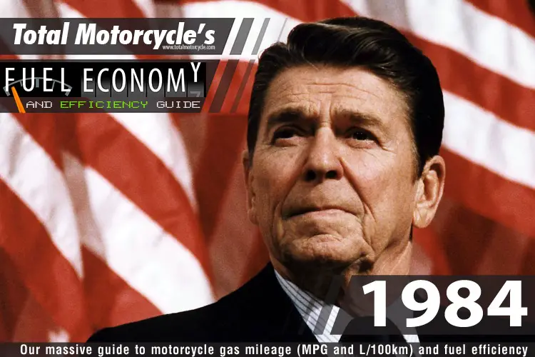 1984 Motorcycle MPG Fuel Economy Guide