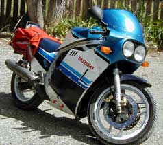 Restored 1985 Suzuki GSXR-750