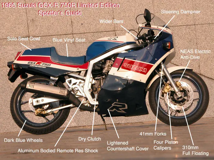 1986 Suzuki GSX-R750R