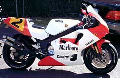 1987 FZR1000 Wayne Rainey replica