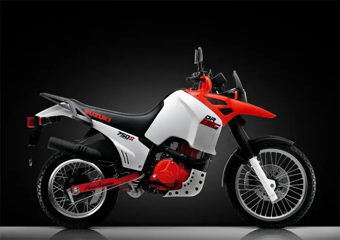 1988 Suzuki DR750S which inspired the 2013 V-Strom 1000