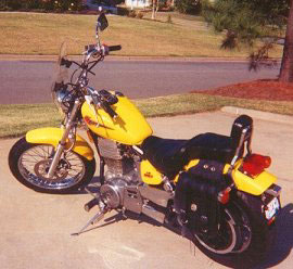 Zoe’s 1996 Suzuki Savage LS650