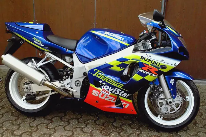 2002 Suzuki GSX-R600 Telefonica Movistar Edition