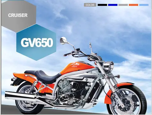 2007 Hyosung GV650 Aquila 