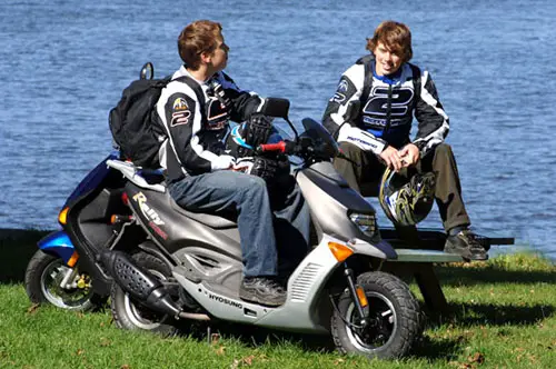 2007 Hyosung Rally SF50R