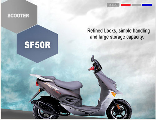 2007 Hyosung Rally SF50R