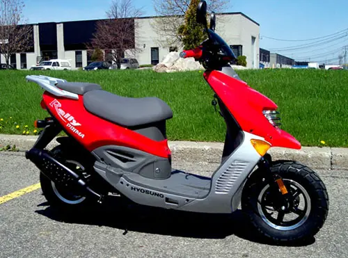 2008 Hyosung Rally SF50R 