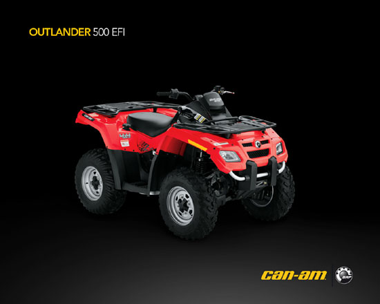 2009 Can-Am Outlander 500 EFI