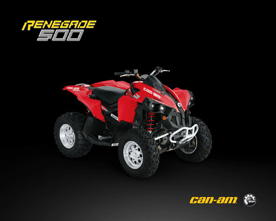 2009 Can-Am Renegade 500 EFI 