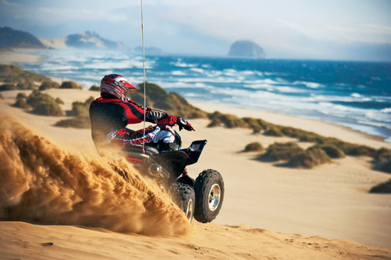 2009 Honda TRX450R (Kick Start)