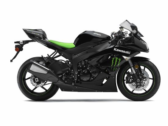 2009 Kawasaki Ninja ZX-6R Monster Energy