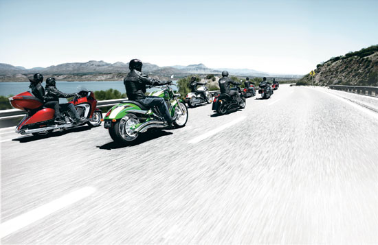 2009 Victory Motorcycle Model Line-up