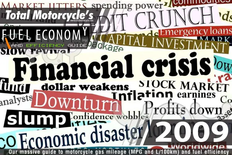 2009 Motorcycle MPG Fuel Economy Guide