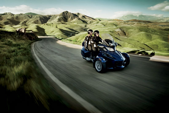 2010 Can-Am Spyder RT Audio and Convenience Roadster