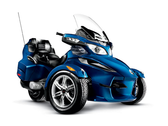 2010 Can-Am Spyder RT Audio and Convenience Roadster