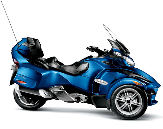 2010 Can-Am Spyder RT Audio and Convenience Roadster