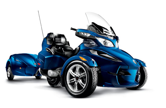 2010 Can-Am Spyder RT Audio and Convenience Roadster
