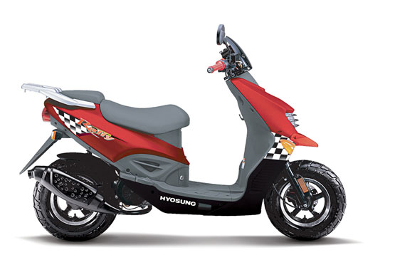 2010 Hyosung SF50R Rally