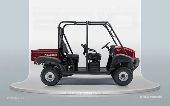 2010 Kawasaki Mule 4010 Trans4x4 Diesel