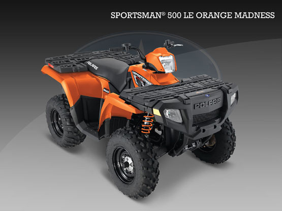 2010 Polaris 500 H.O. Orange Madness LE