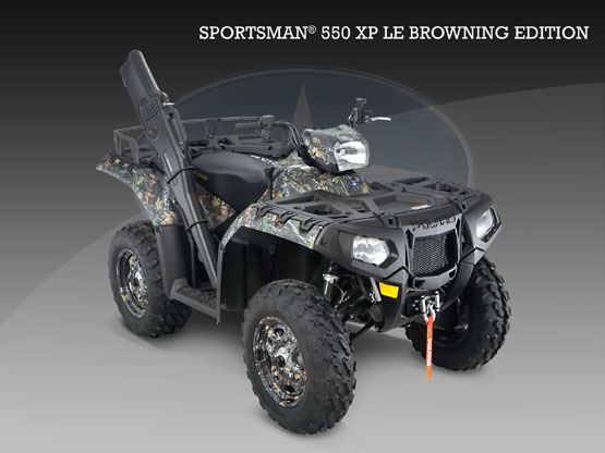 2010 Polaris 550 EPS Browning LE