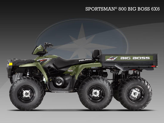 2010 Polaris 800 BIG BOSS 6X6
