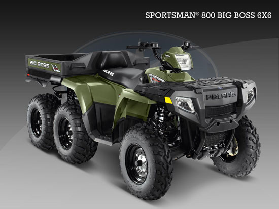 2010 Polaris 800 BIG BOSS 6X6