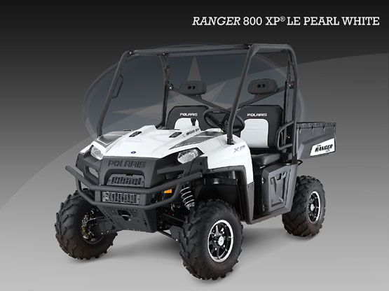 2010 Polaris 800 XP Pearl White LE