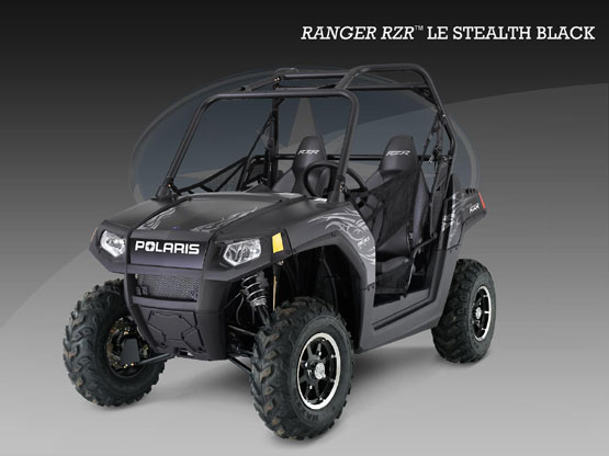 2010 Polaris Ranger RZR Stealth Black