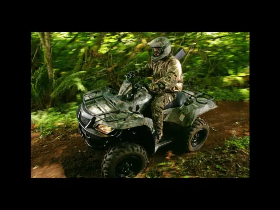 2010 Suzuki KingQuad 500AXi Power Steering Camo