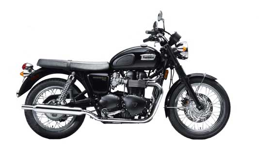 2010 Triumph Bonneville T100 Black