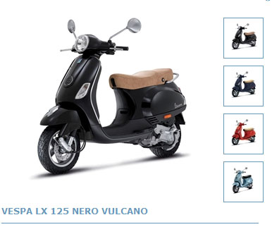2010 Vespa LX125
